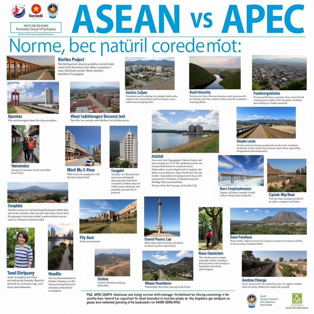 ASEAN and APEC Cooperation Projects