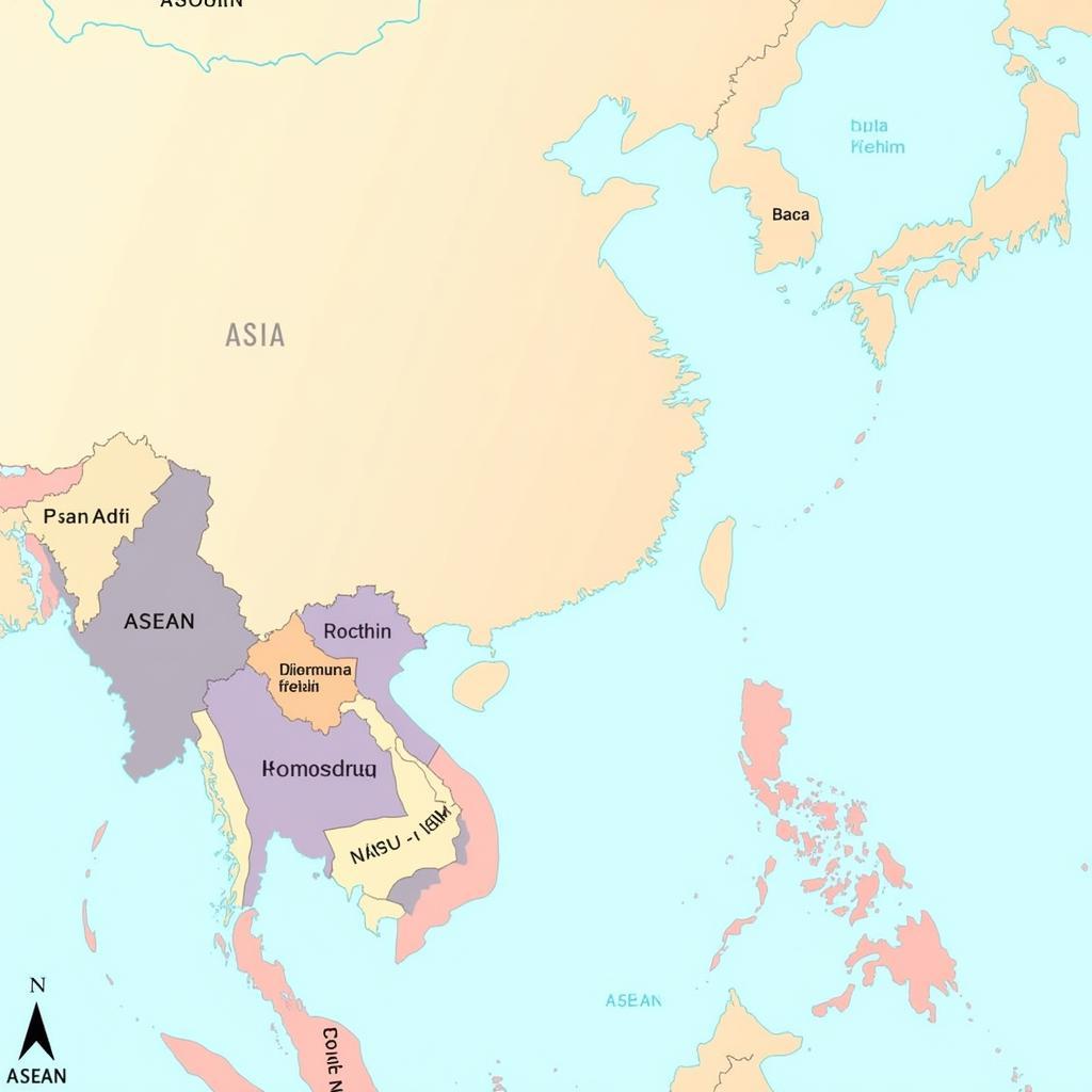 ASEAN and APEC Map Comparison