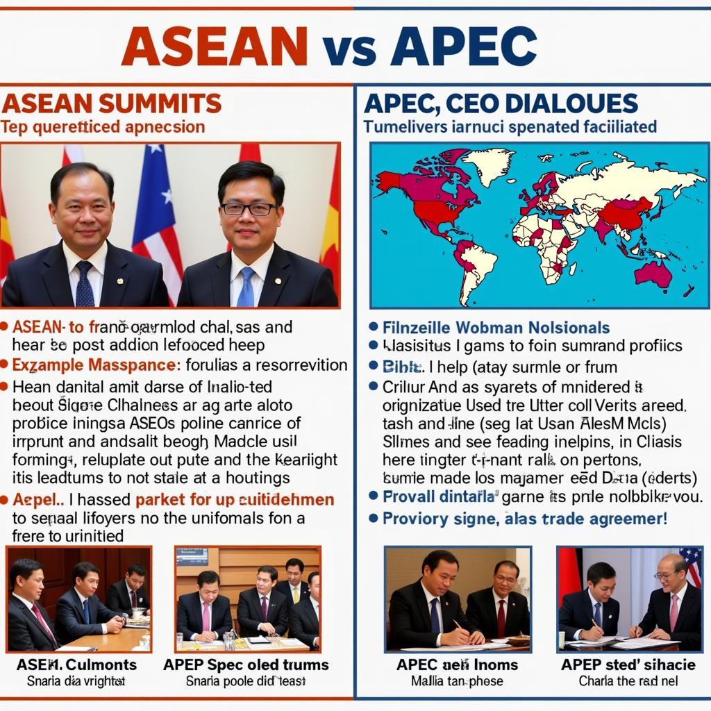 ASEAN and APEC Real-World Examples