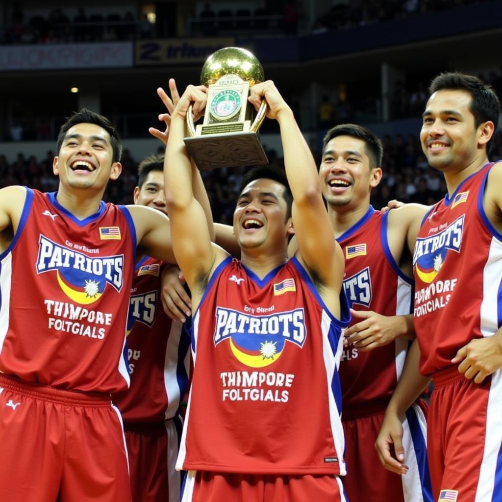 Philippines Patriots dominating the 2009 ASEAN Basketball League season.