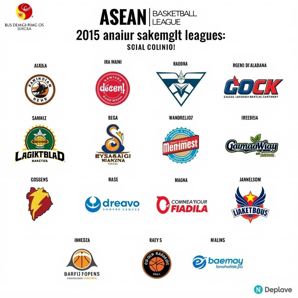 2015 ABL Team Logos