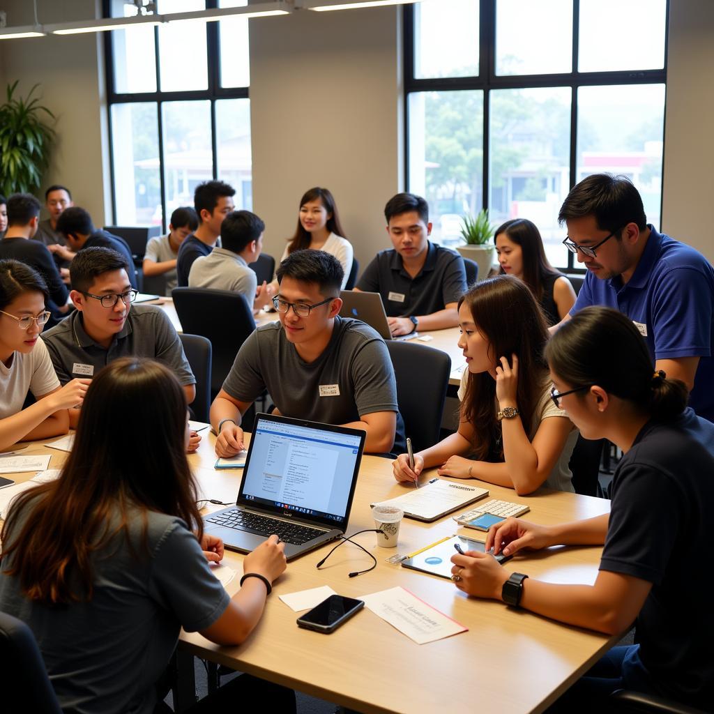 ASEAN Bootcamp Participants Engaged in Learning