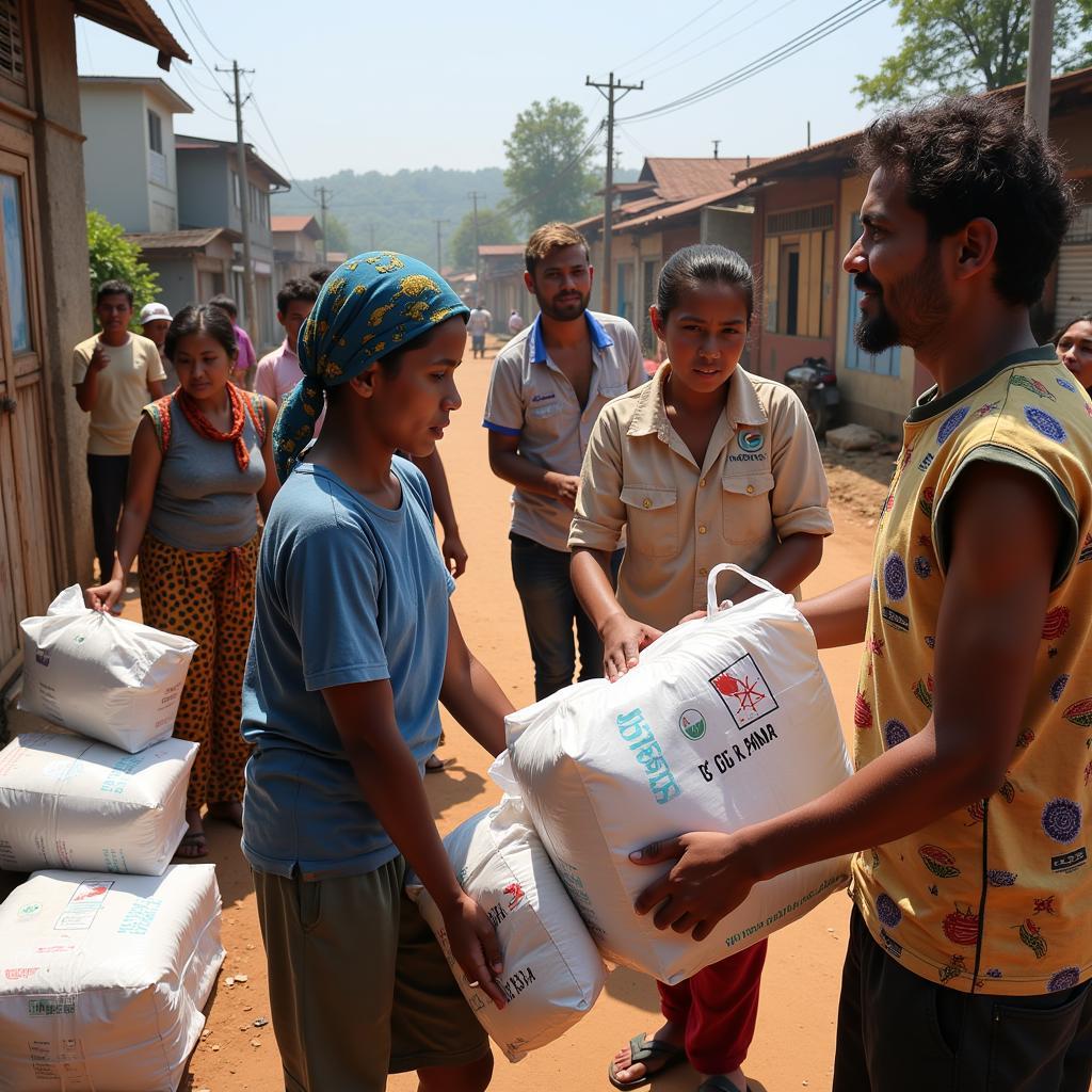 ASEAN and Burma Humanitarian Aid