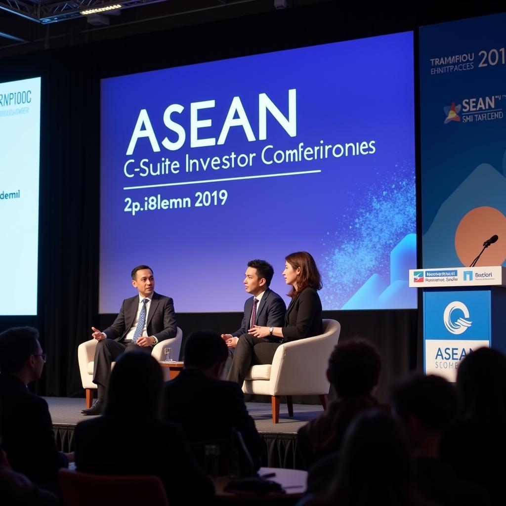 Keynote Speaker Addressing the ASEAN C-Suite Investor Conference 2019