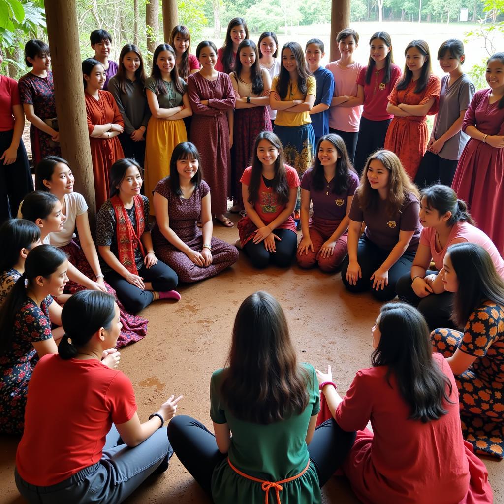 Cultural Exchange at ASEAN Camp