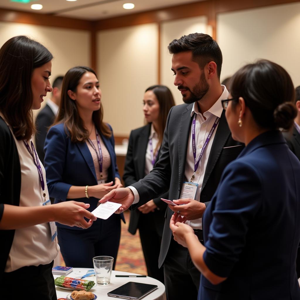 Networking at ASEAN Compensation & Benefits Conference