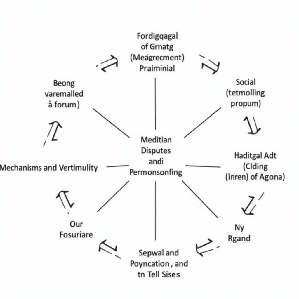 ASEAN Conflict Resolution Mechanisms Diagram