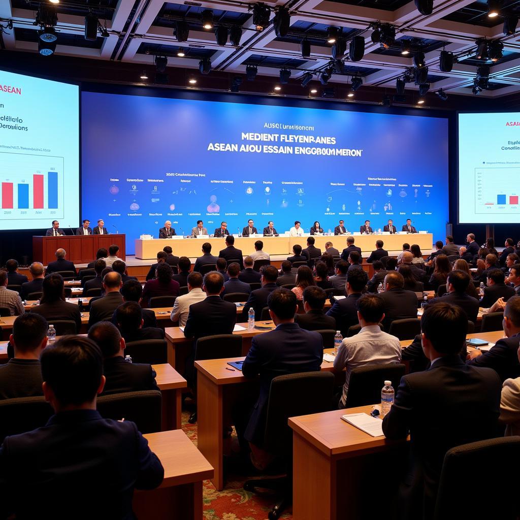 ASEAN Economic Forum 2023: Delegates discussing trade and investment opportunities