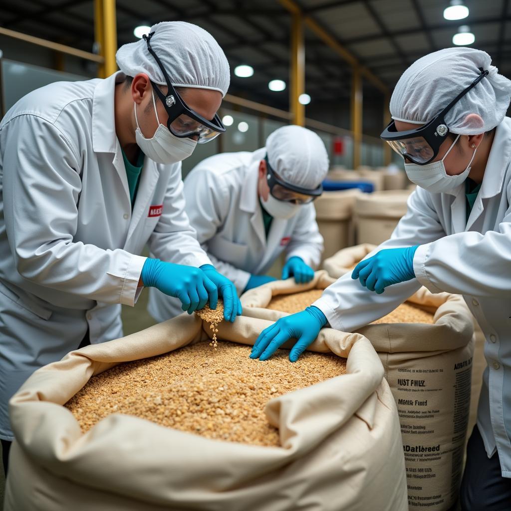 Inspecting Raw Materials for ASEAN Feed Production