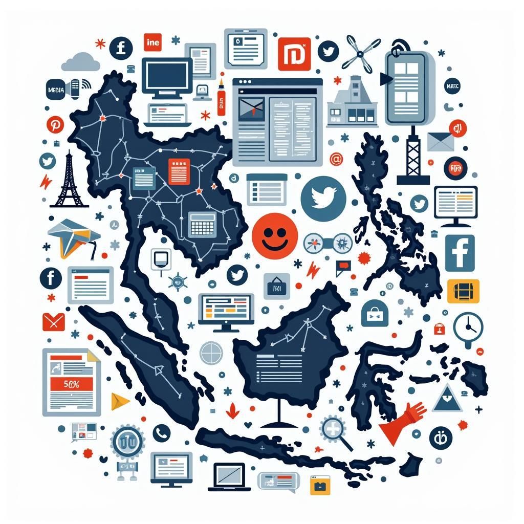 Diverse media landscape in ASEAN