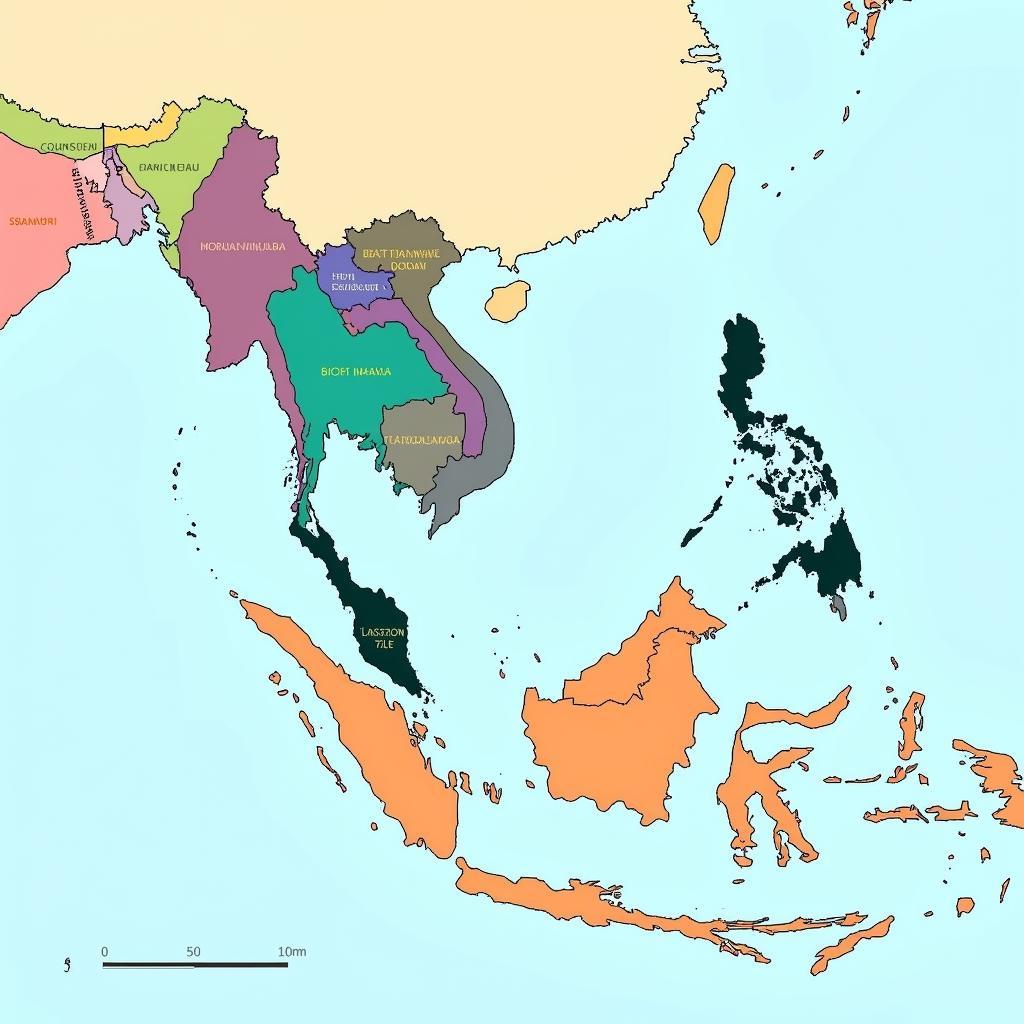 Map of ASEAN Member States