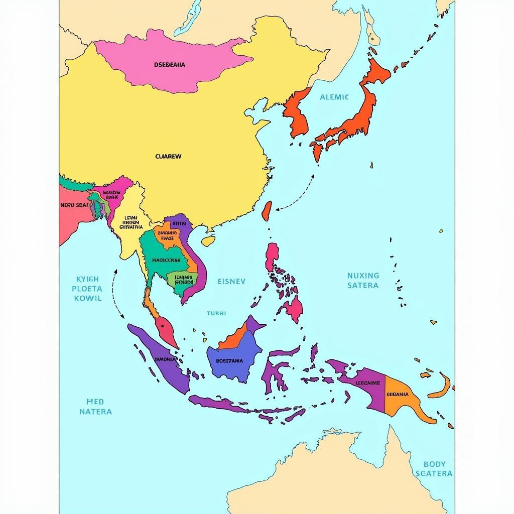 Map of ASEAN Member States