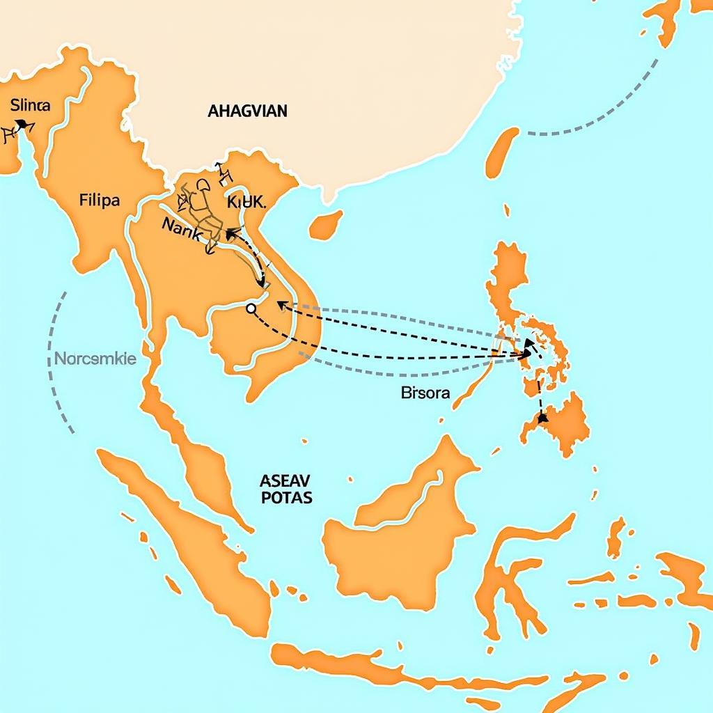 ASEAN Regional Integration Map