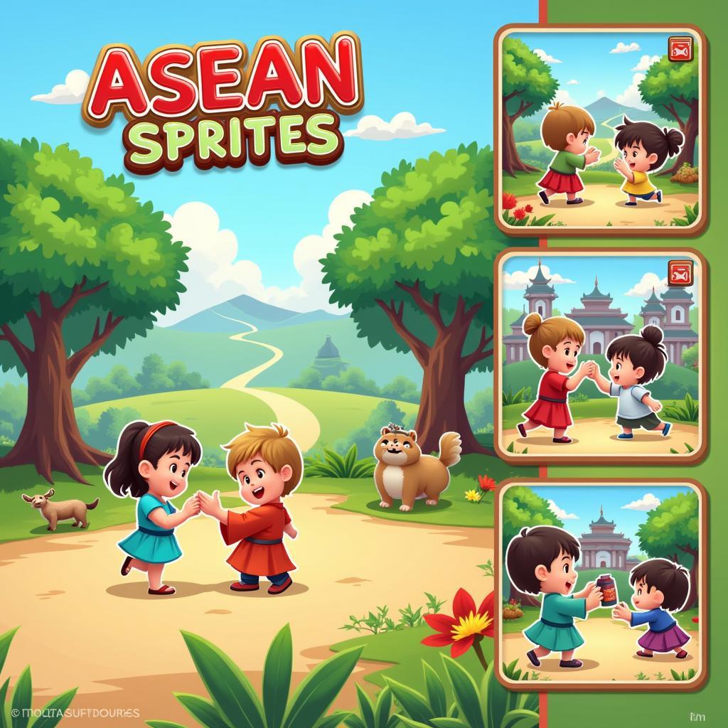 ASEAN Sprite Guideline: Practical Application in Game Design