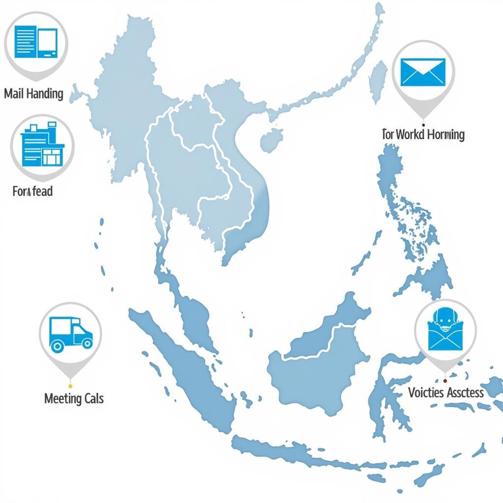 Various services provided by virtual offices in ASEAN