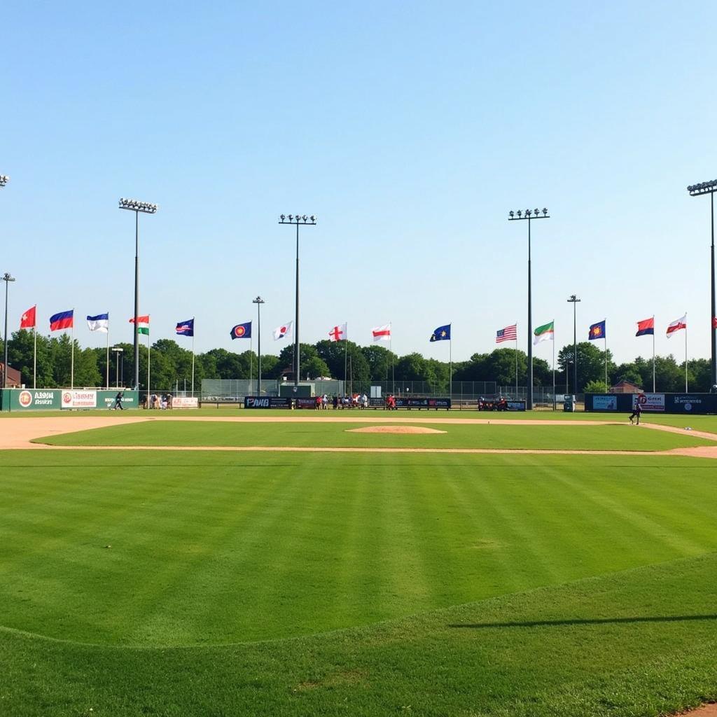 Batesville AR Baseball Field Hosting ASEAN Tournament