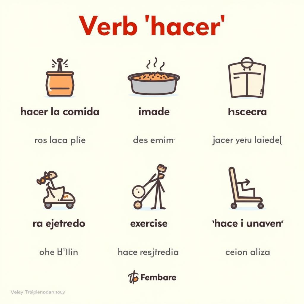 Common Uses of "Hacer" in Spanish