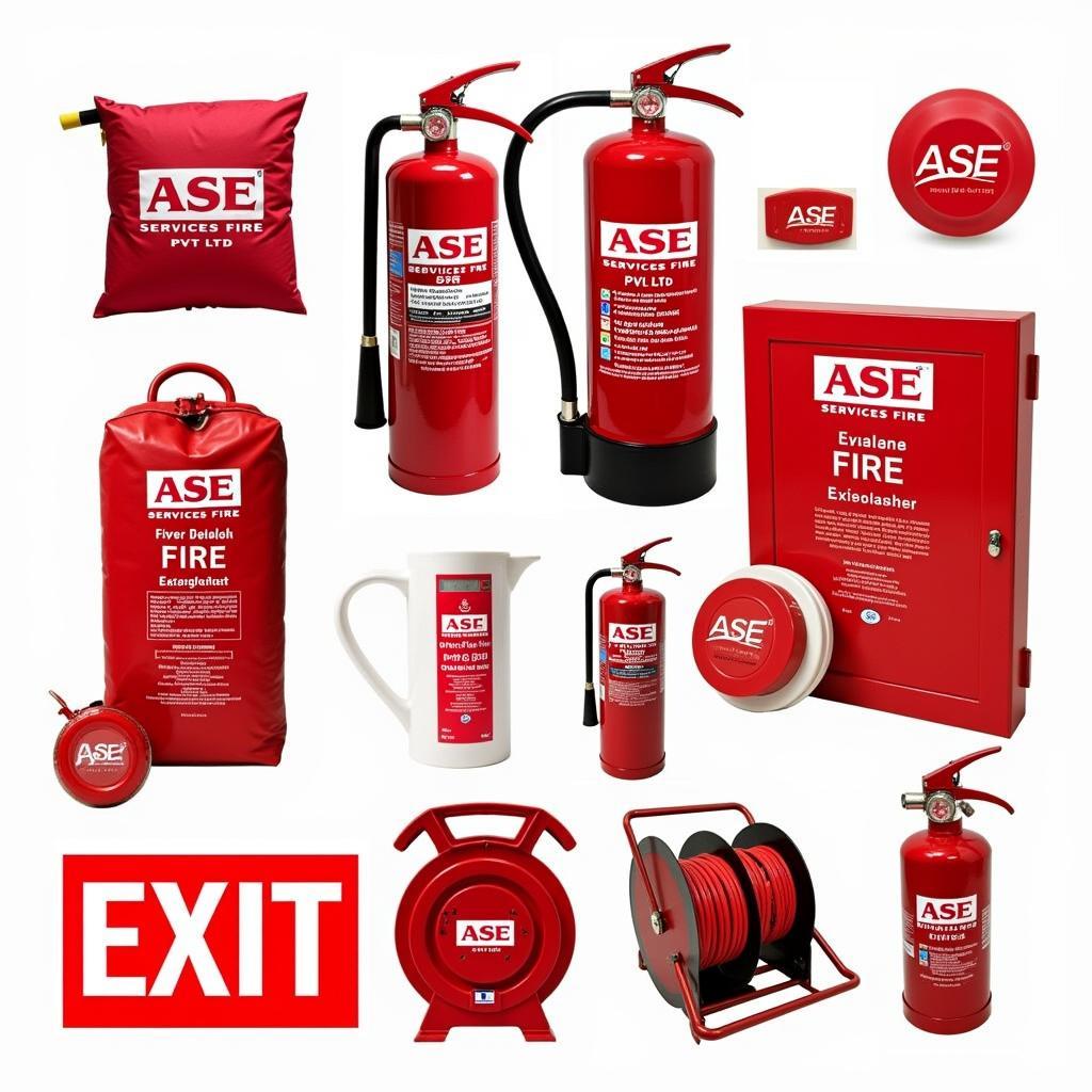 Fire Safety Equipment Provided by ase services fire pvt ltd