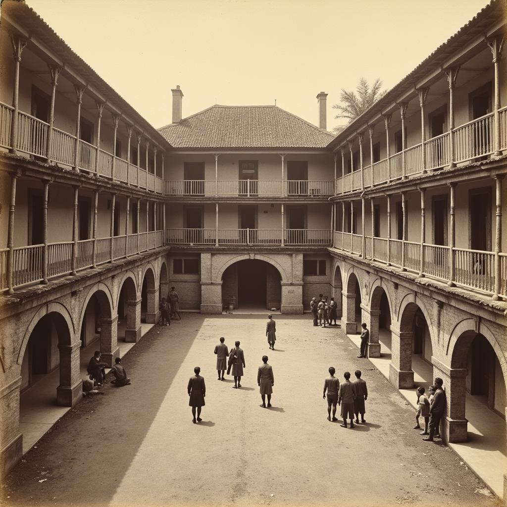 Historical Philippine Prison during Spanish Colonial Era