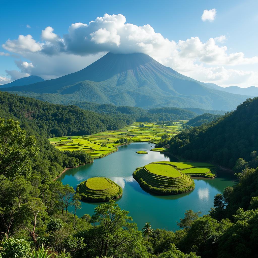 Indonesia's Diverse Archipelago Landscape