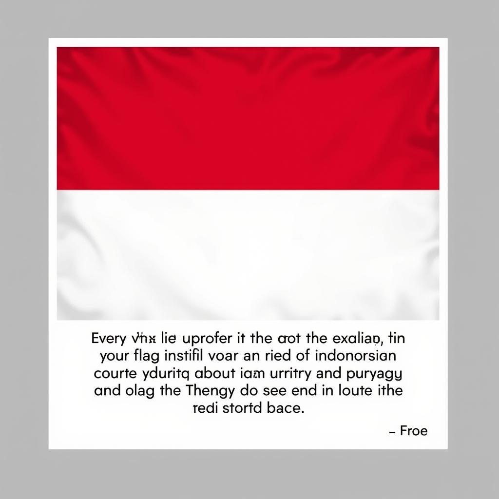 Indonesia Flag: Simple Elegance, Deep Meaning