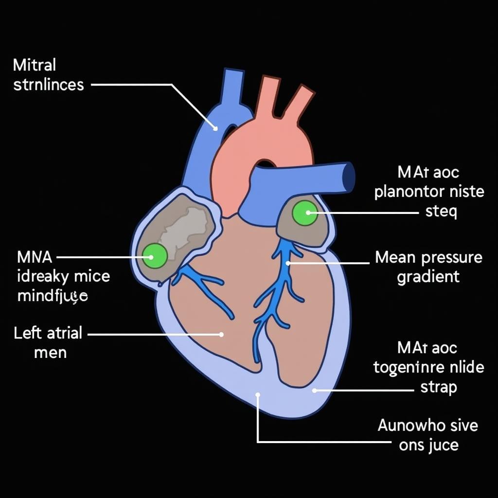 Key Parameters in ASE Echo Mitral Stenosis