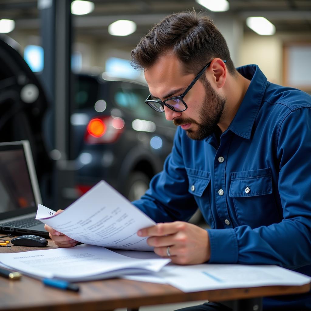 Mechanic Studying for ASE Exam