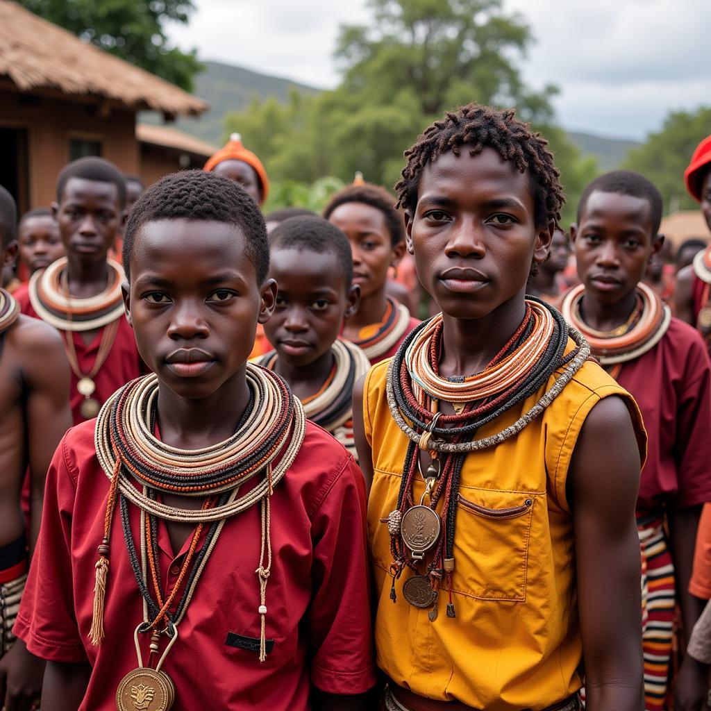 Nguni Cultural Ceremony and "Amadodana Ase Wesile Bhala Paulos"