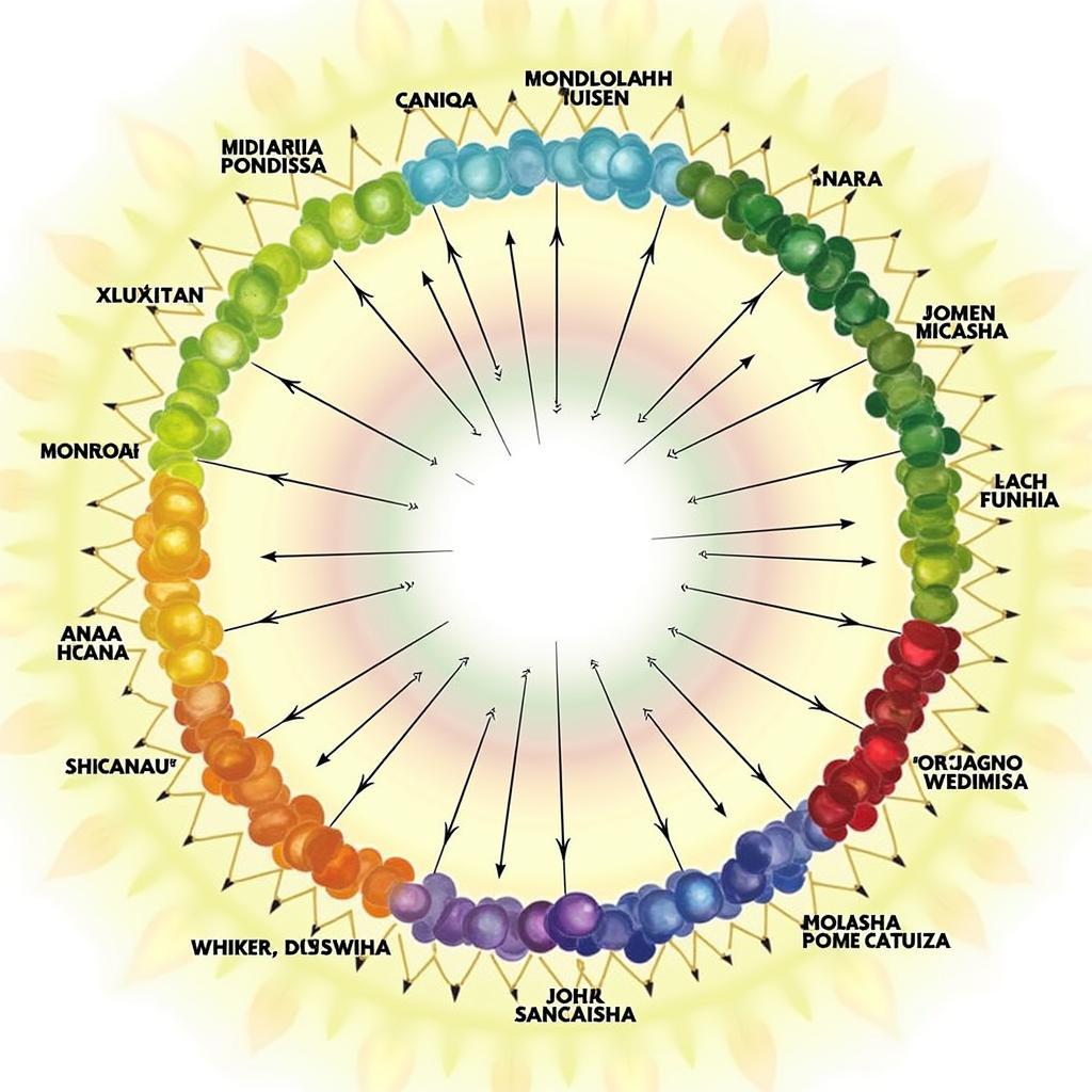 Orisha Color Associations Chart