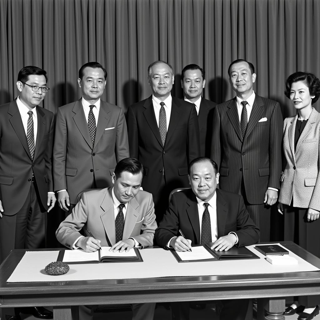 Philippines as a Founding Member of ASEAN: Signing of the Bangkok Declaration