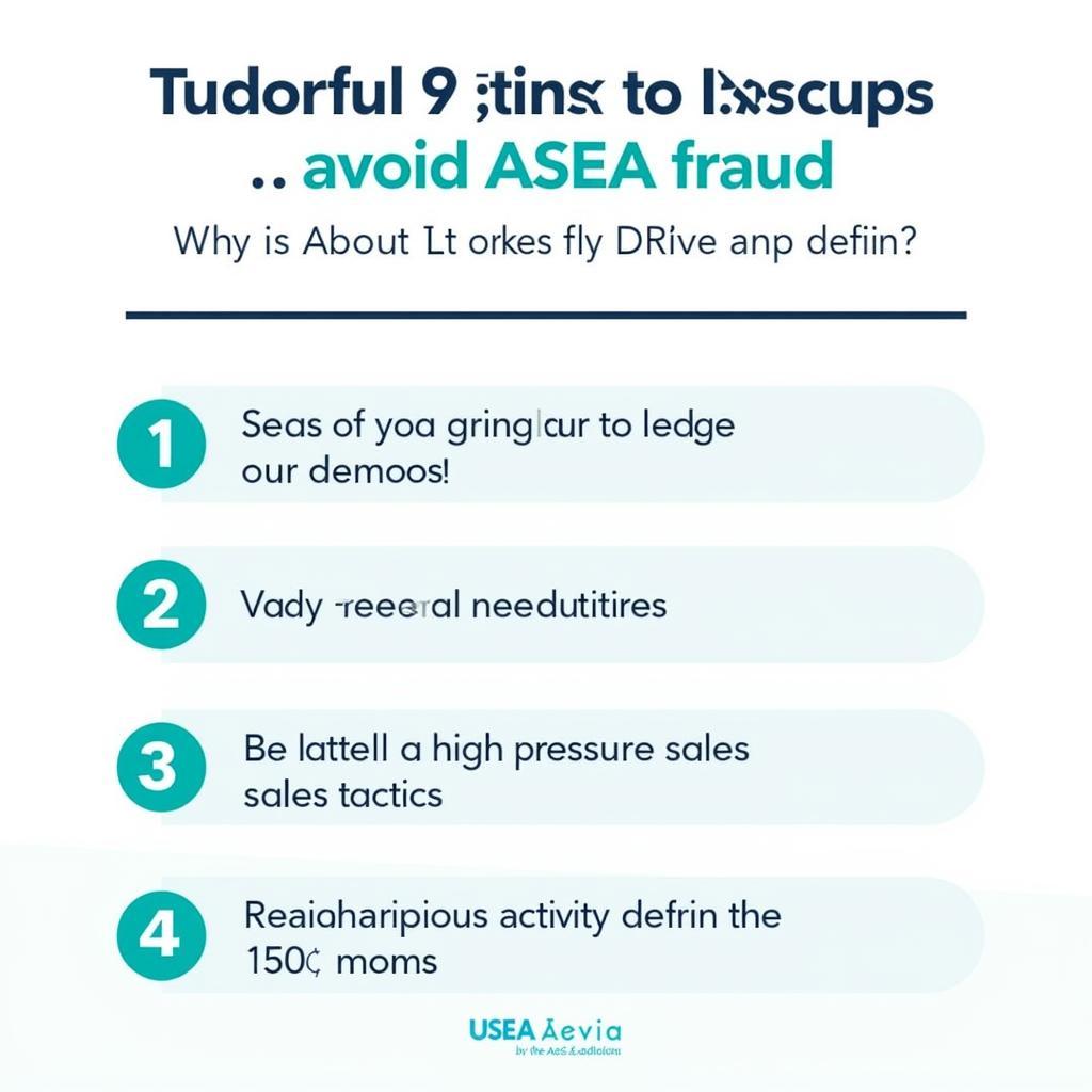 Preventing ASEA Fraud: Practical Tips