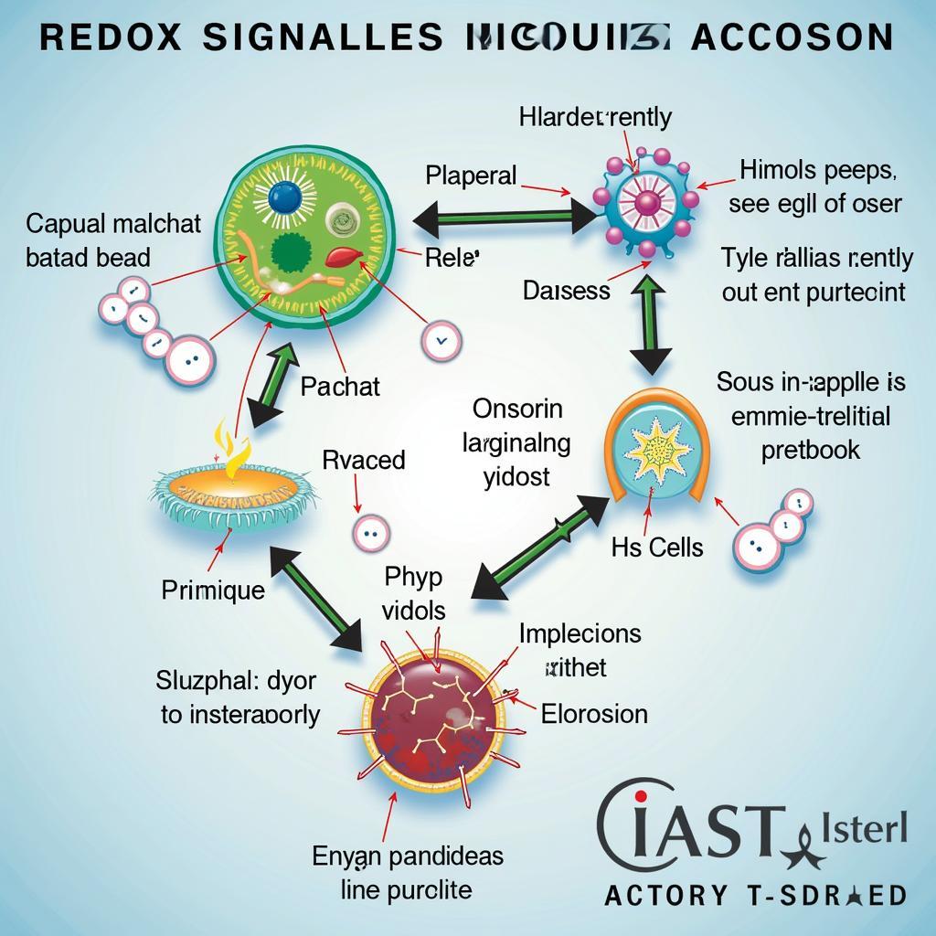 Redox Signaling Molecules Diagram