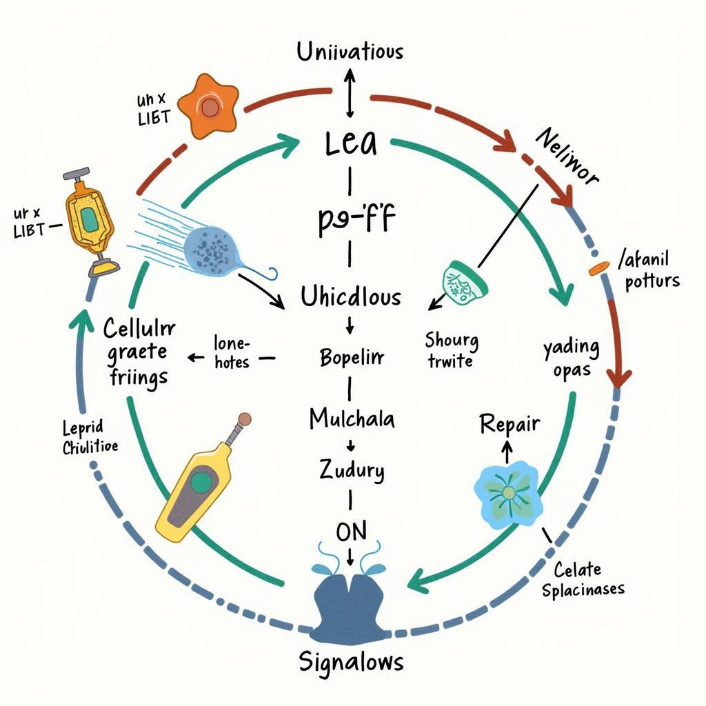 Redox Signaling Molecules Diagram