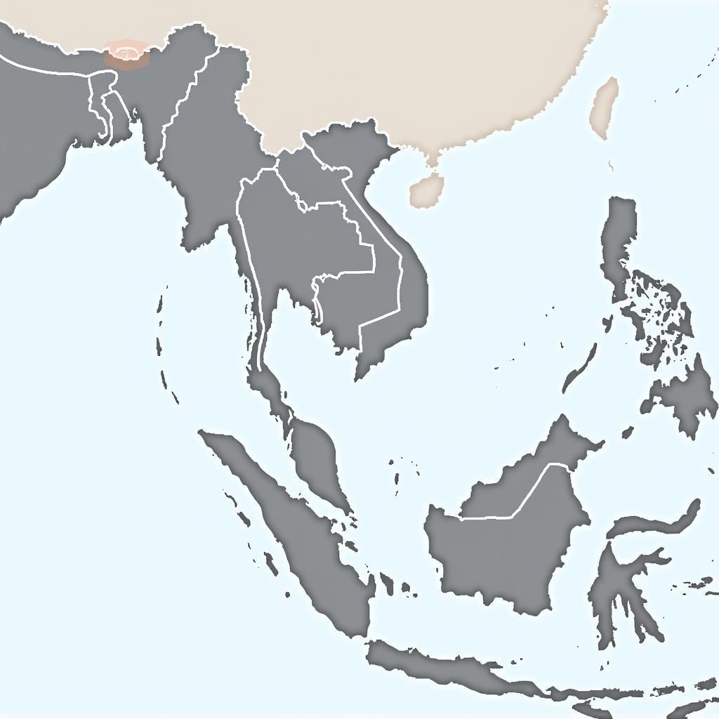 Map illustrating the ASEAN regional air quality monitoring network