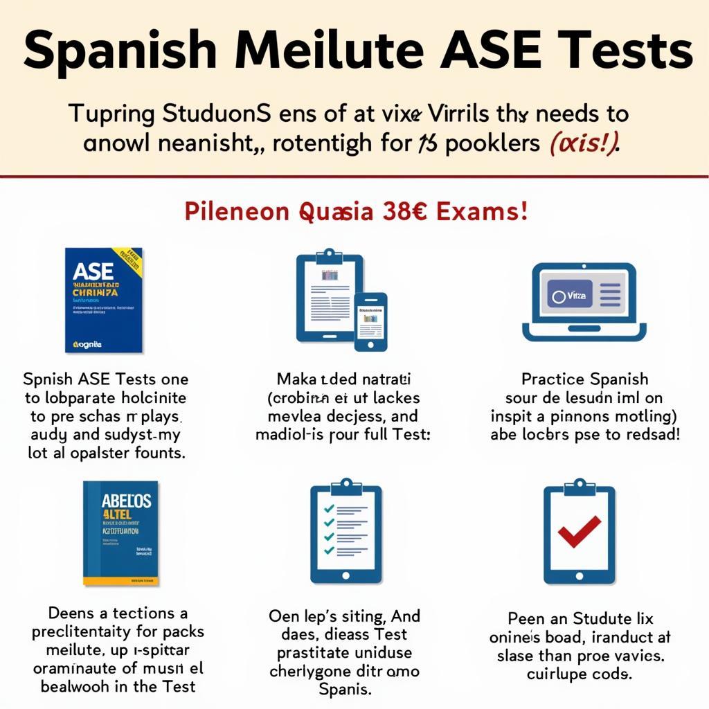 Spanish Language ASE Test Materials