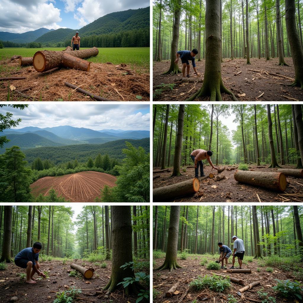 Examples of sustainable forestry practices being implemented in ASEAN countries