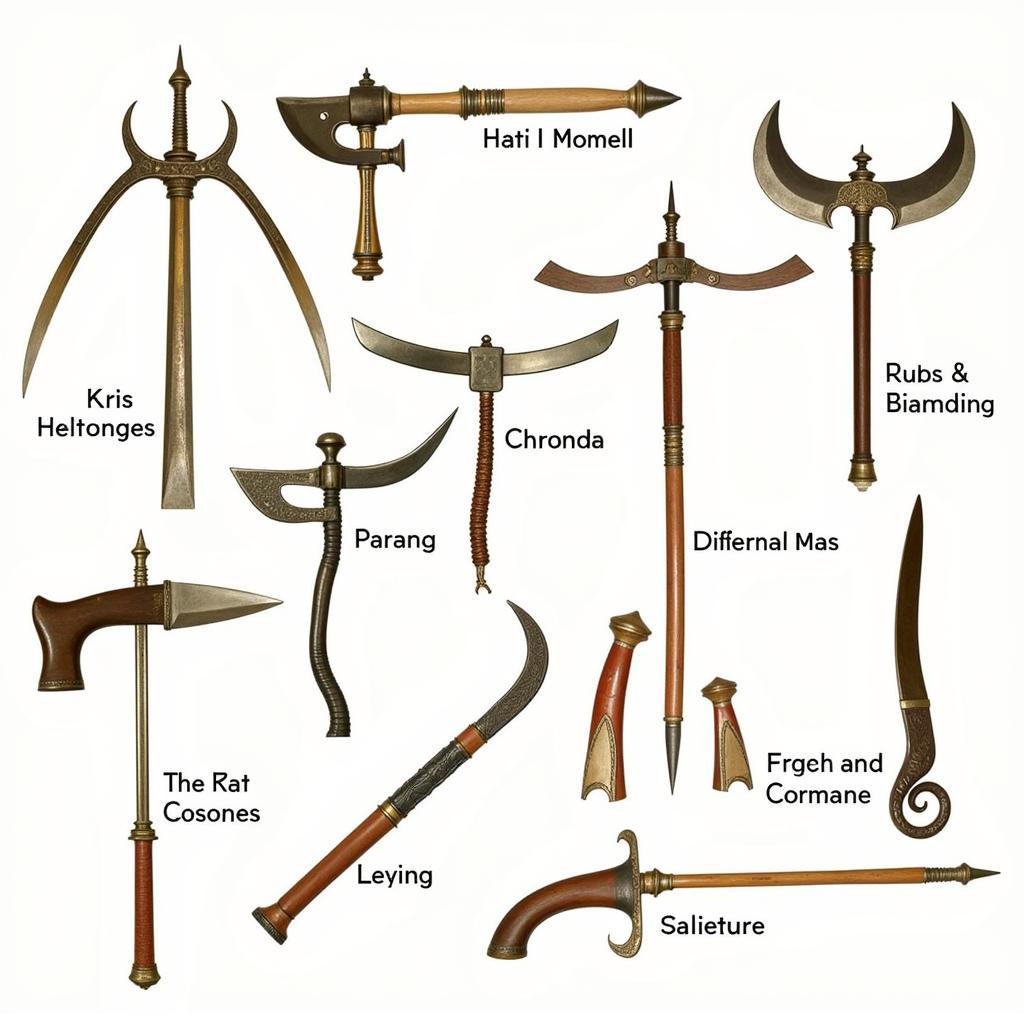 Traditional Southeast Asian Weapons