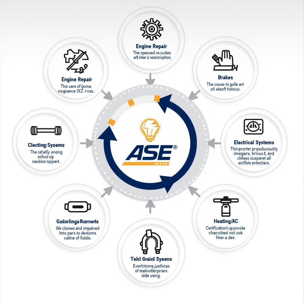 Various ASE Certification Areas in Auto Repair