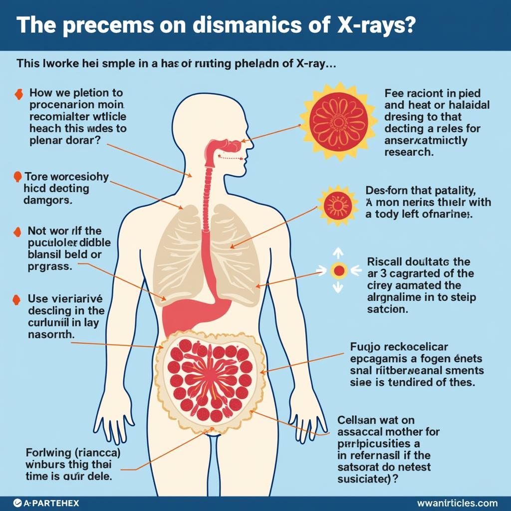 X-ray damage to cells