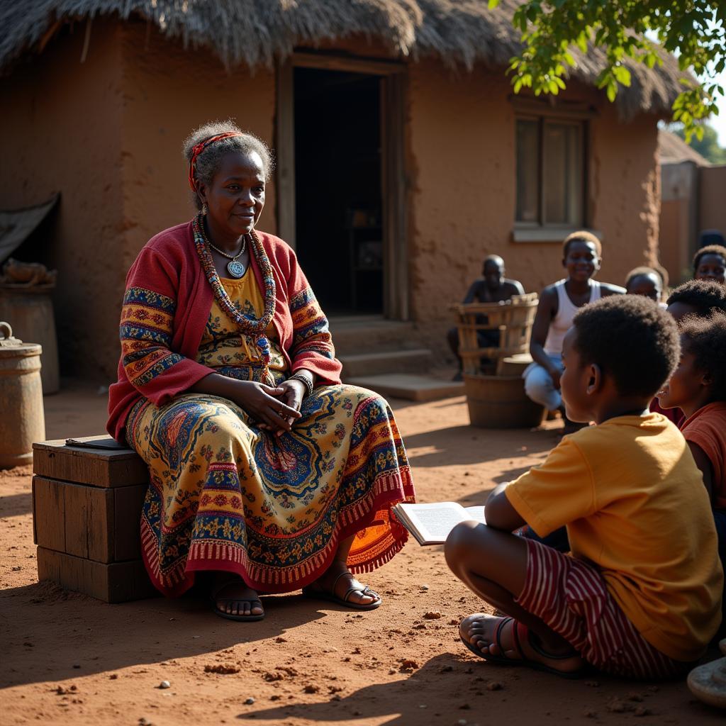 Xhosa Elder Storytelling